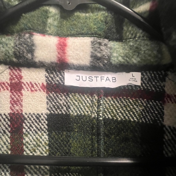 Justfab Jacket / Plaid / SZ. L - Picture 2 of 2